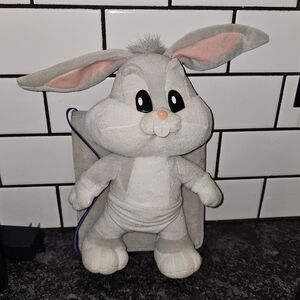 Looney Tunes Bugs Bunny  Loveable Hug Me‎ Books Baby Plush Vintage Lovey Y2k